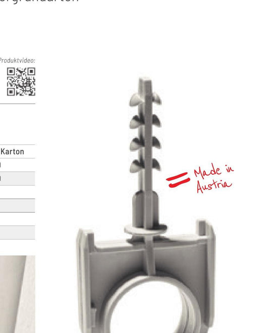 AKS Abstandklemmschelle